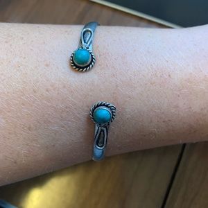 Turquoise cuff bracelet